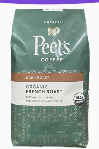 Peet's皮爺法式深度烘焙咖啡粉907g